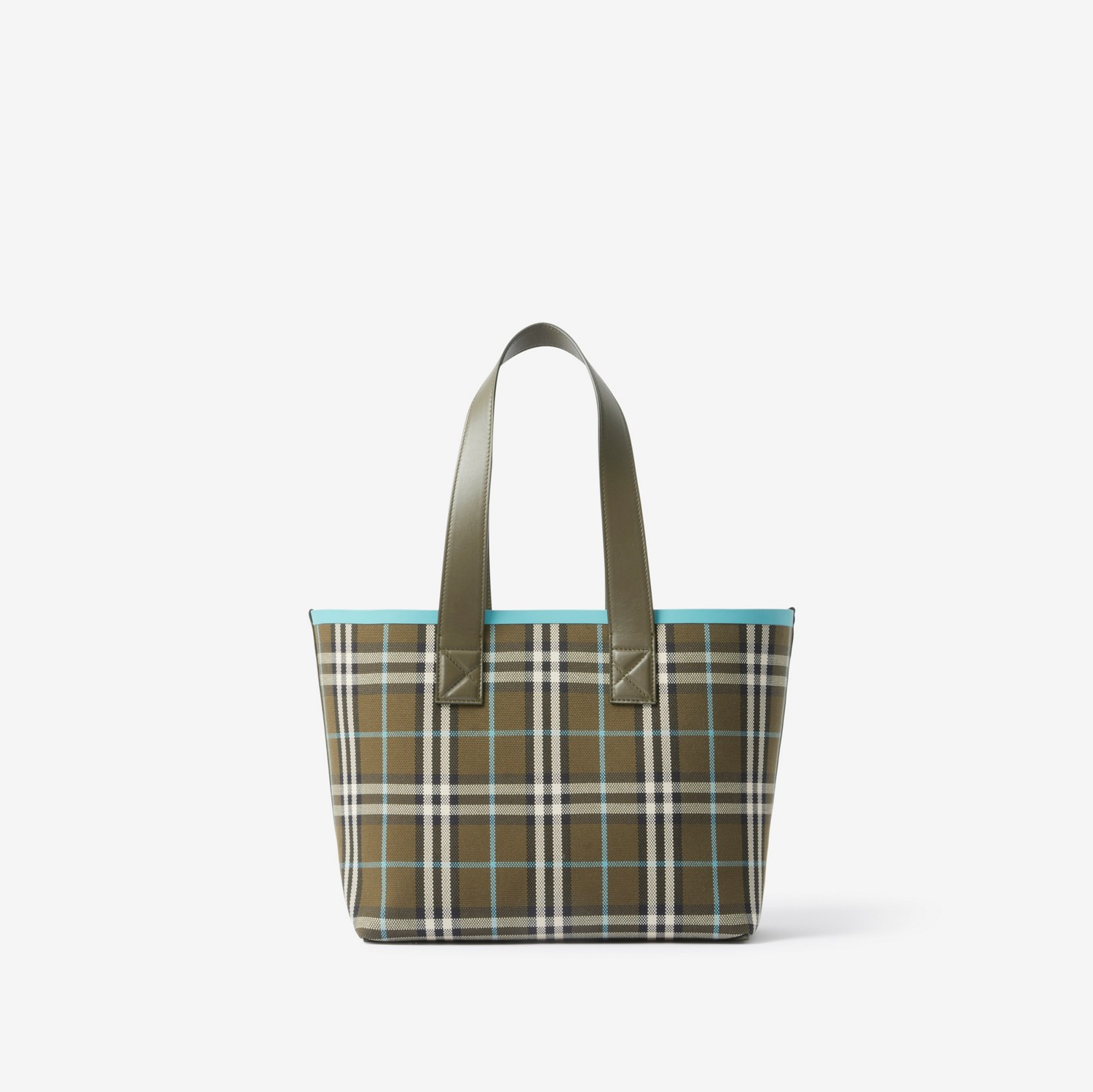 Bolso tote London pequeño (Verde Oliva) - Mujer | Burberry® oficial