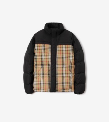 Burberry puffer jacket men best sale