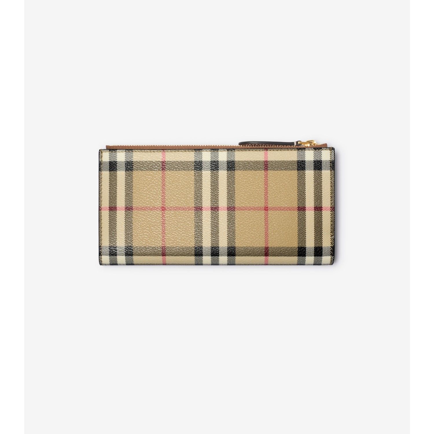 Large Check Bifold Wallet