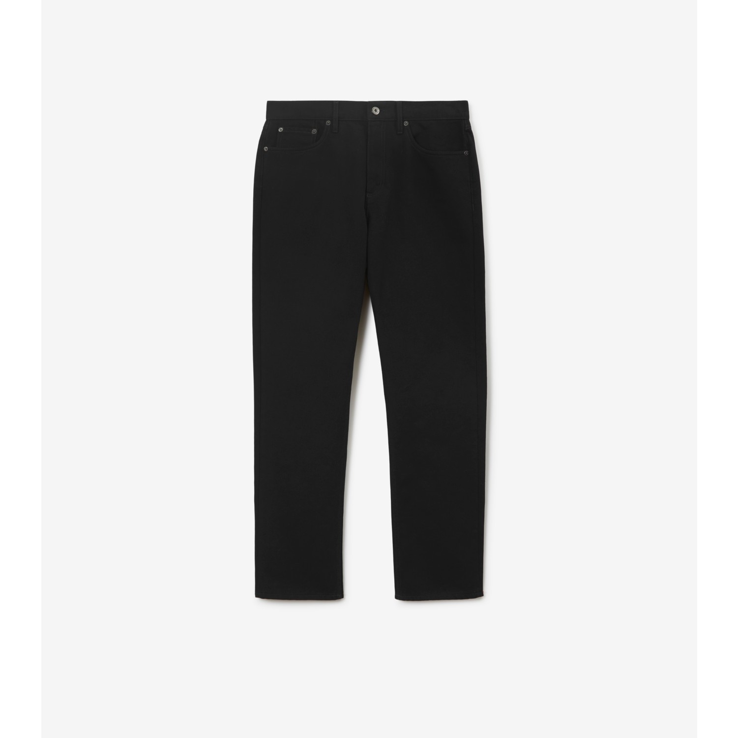 Black cut hot sale jeans