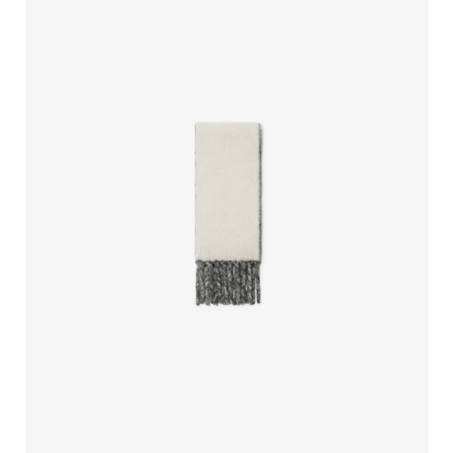 Reversible Logo Alpaca Wool Blend Scarf
