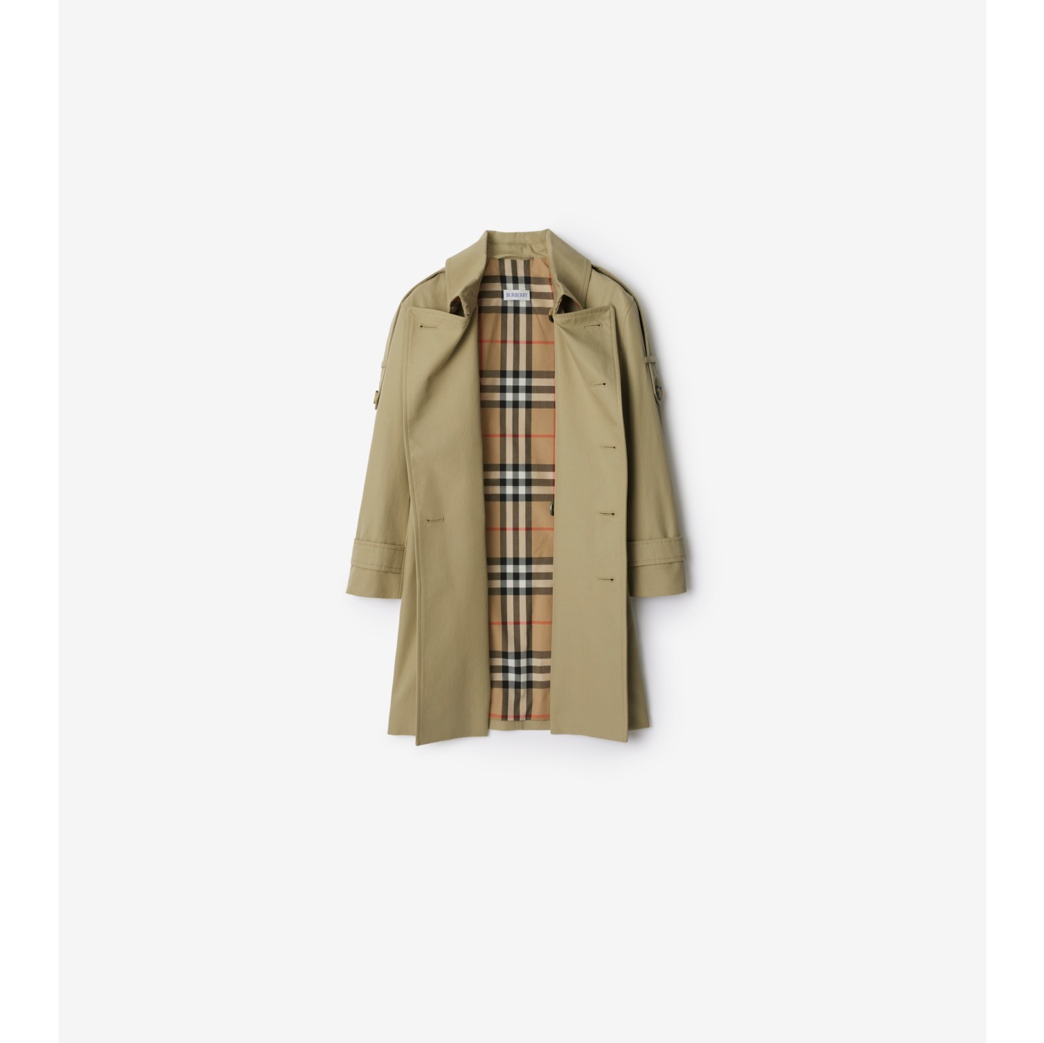 Trench coat de gabardine