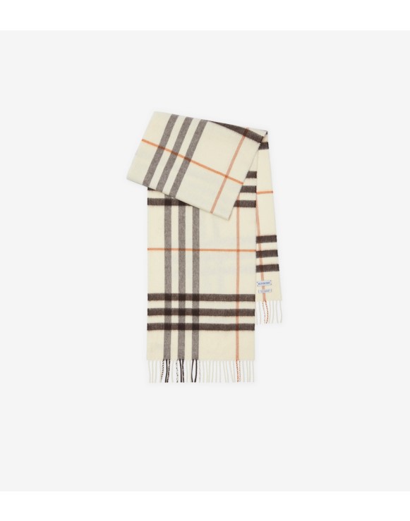 Check Cashmere Scarf