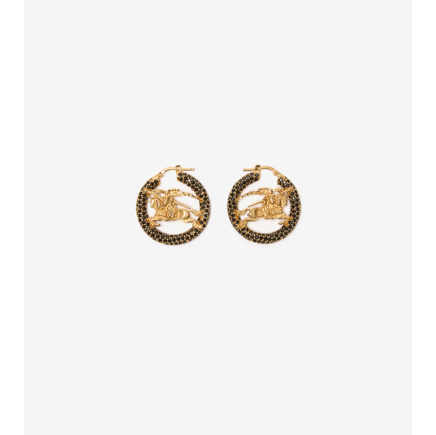 EKD Pavé Hoop Earrings