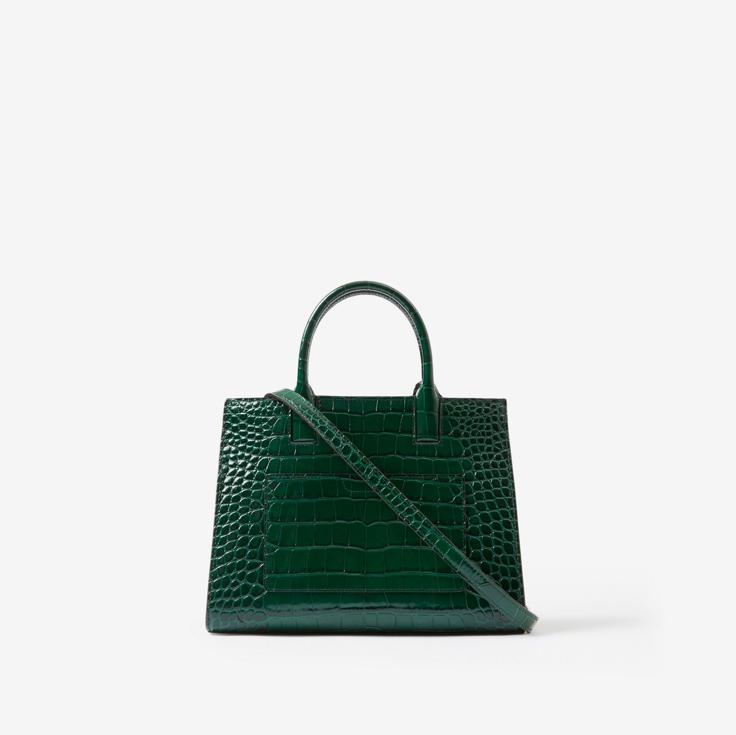 Mini Frances Bag in Dark Viridian Green - Women | Burberry® Official