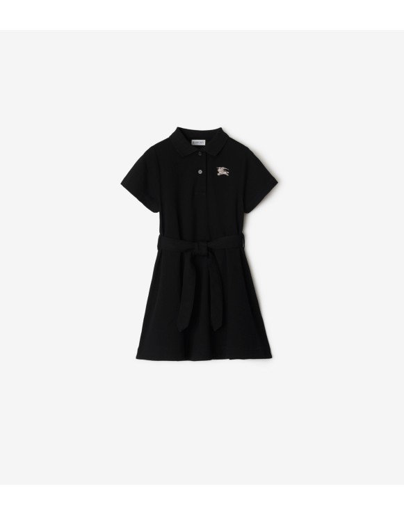 Cotton Polo Shirt Dress