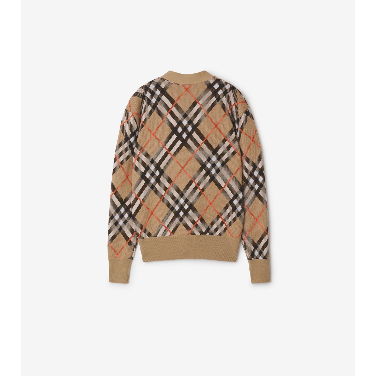 Check Wool Mohair Blend Cardigan - thumbnail 5