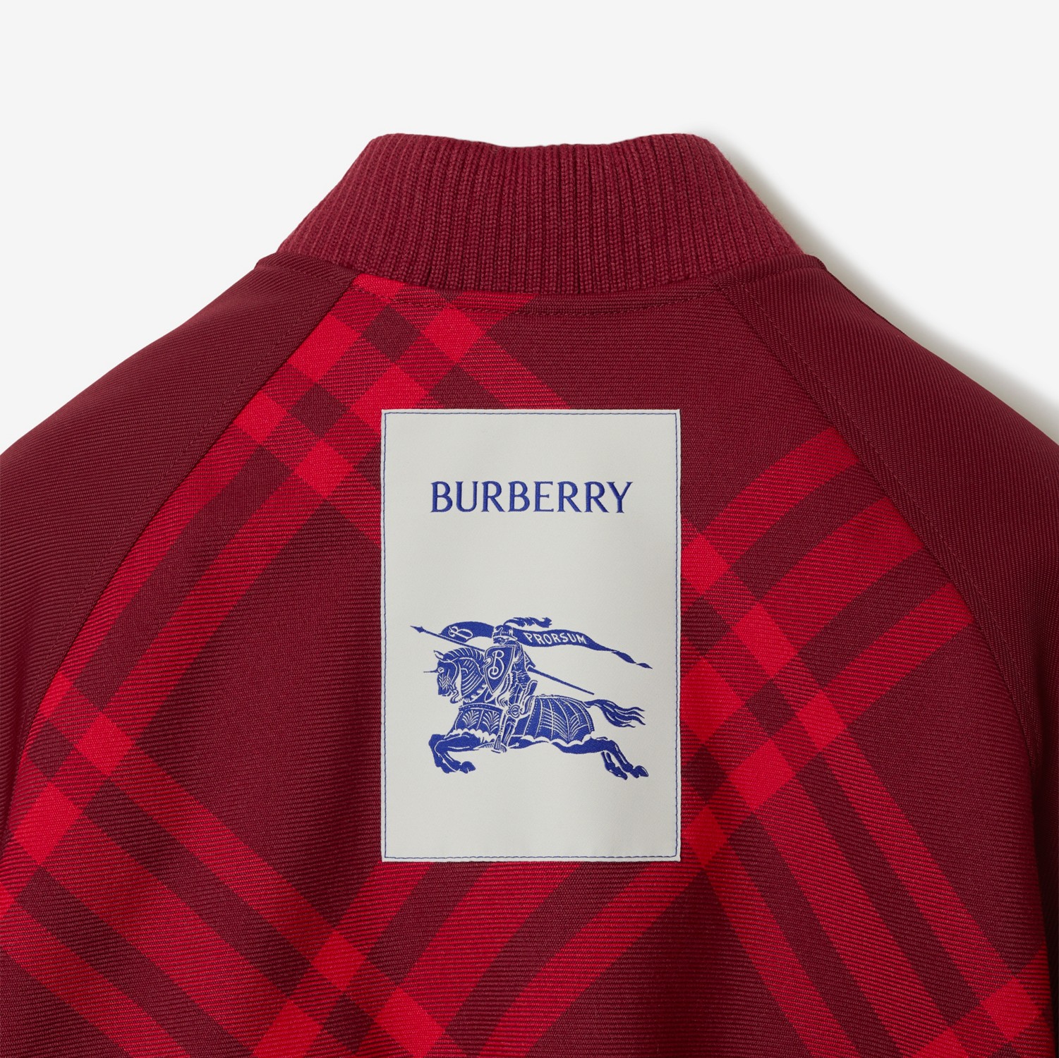 체크 리버시블 보머 재킷 (리플) - 남성 | Burberry®