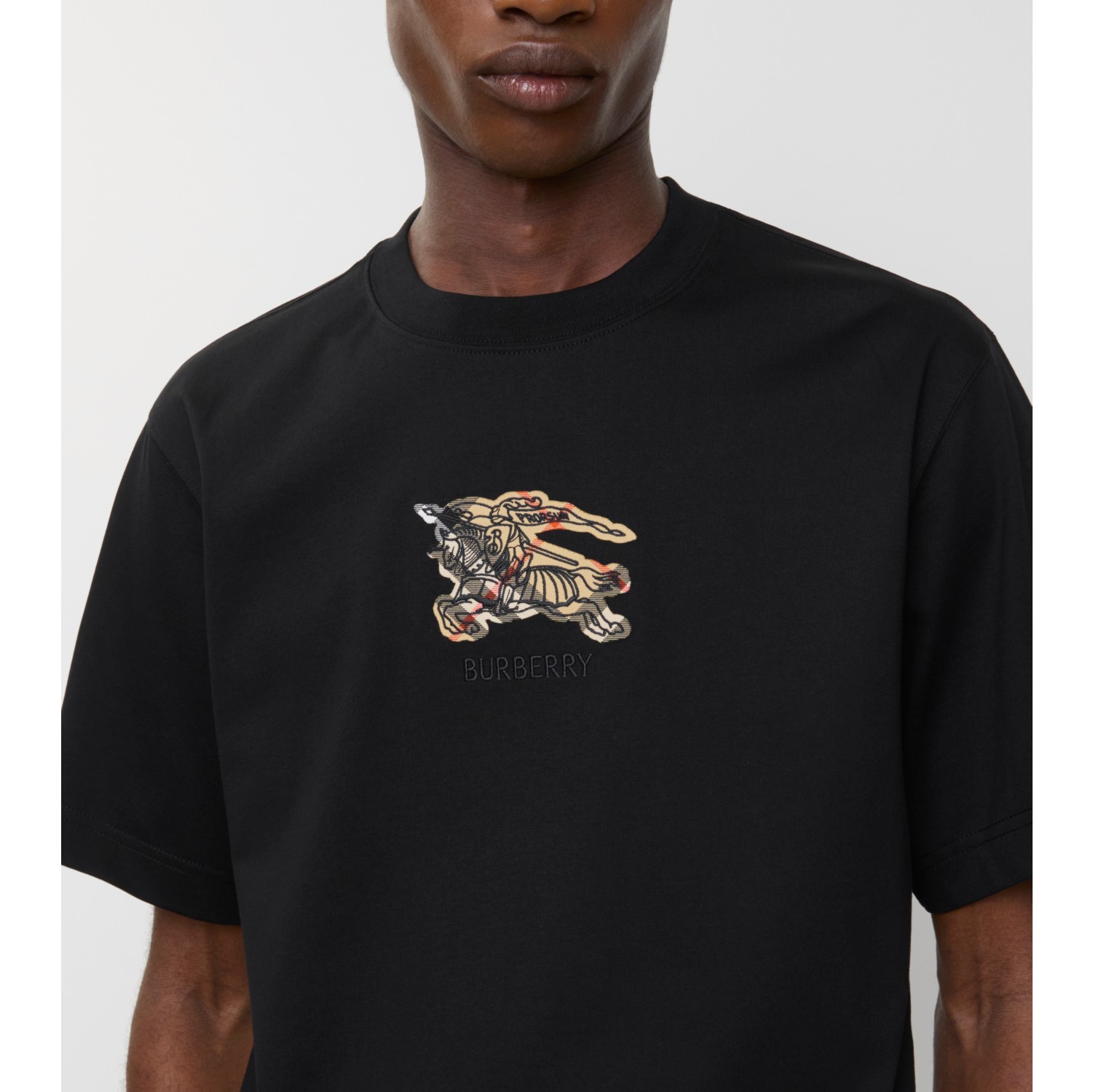 EKD Check Cotton T-shirt
