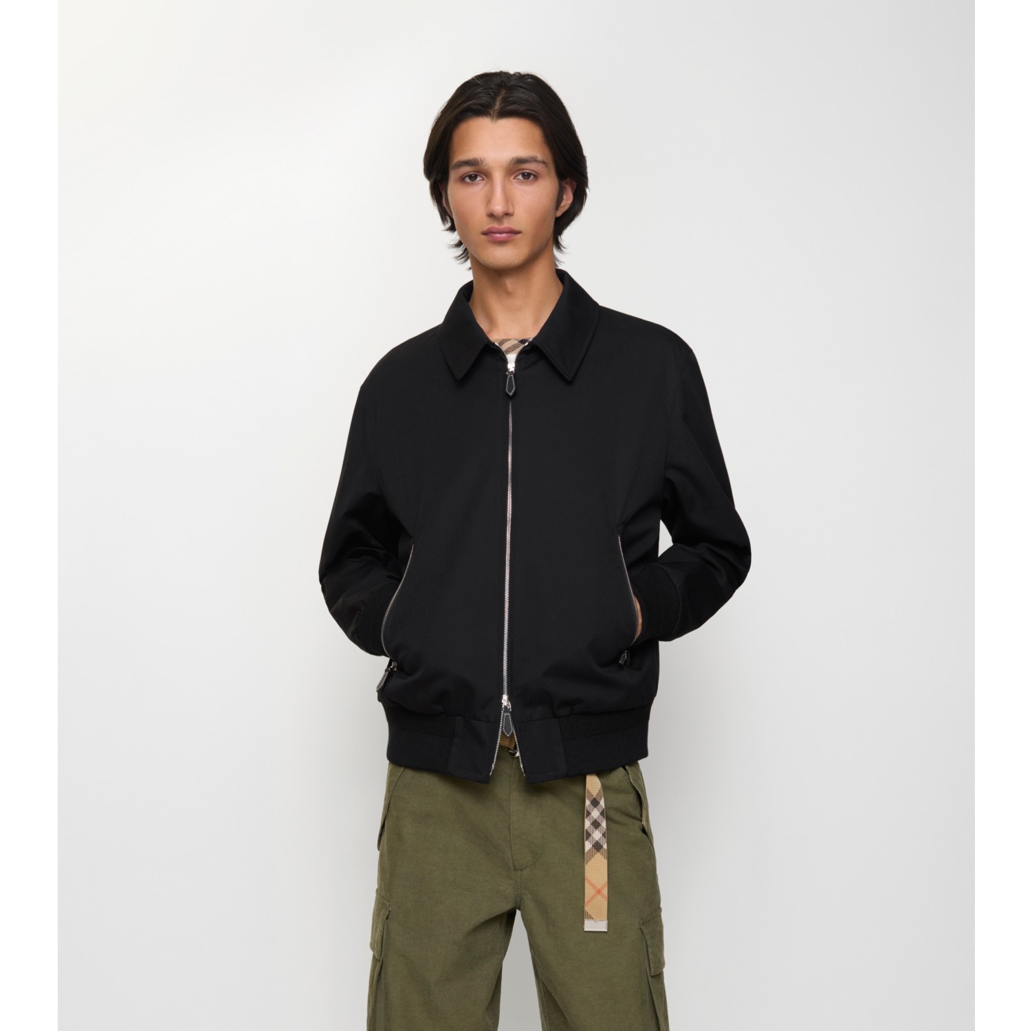 Gabardine Harrington Jacket