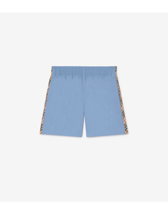 Check Trim Swim Shorts