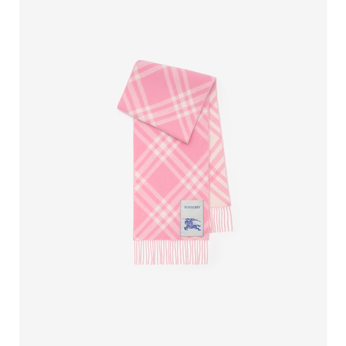 Check Cashmere Scarf