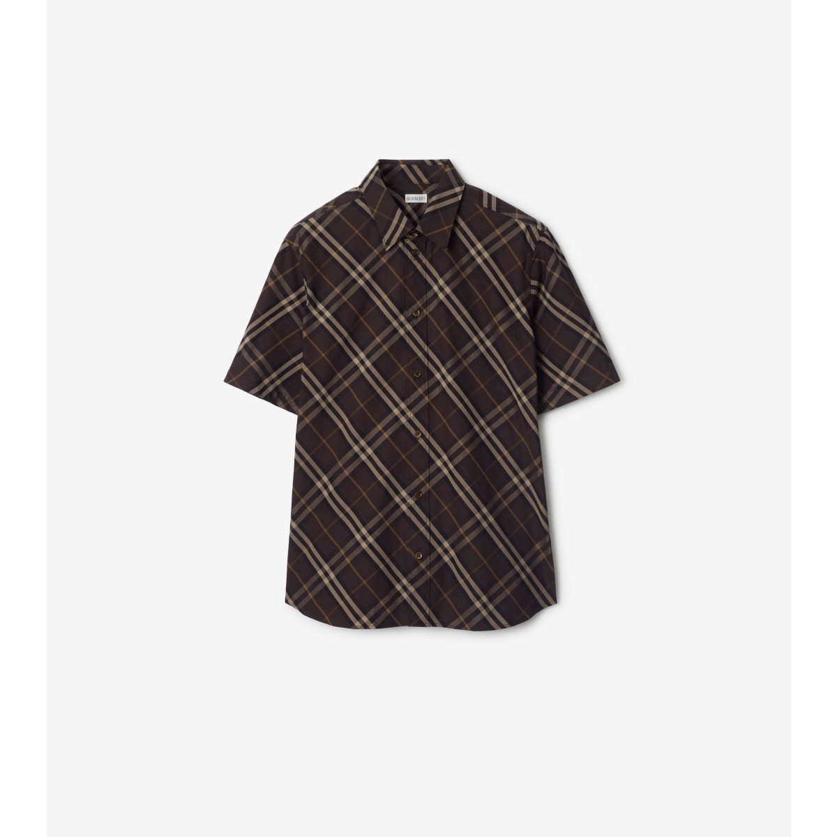  Check Relaxed Fit Cotton Shirt