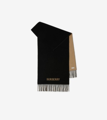 Burberry black discount cashmere scarf