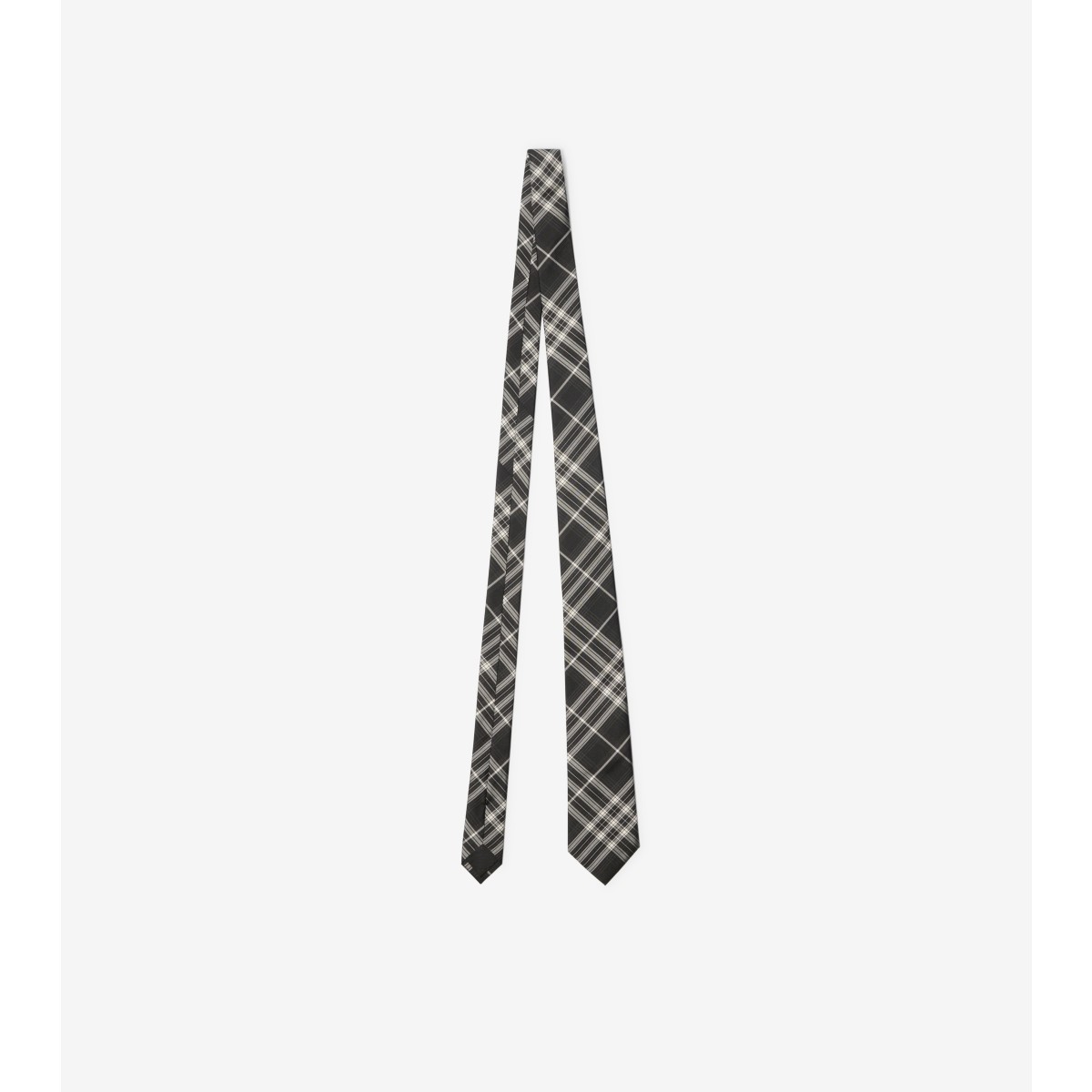  Check Silk Tie