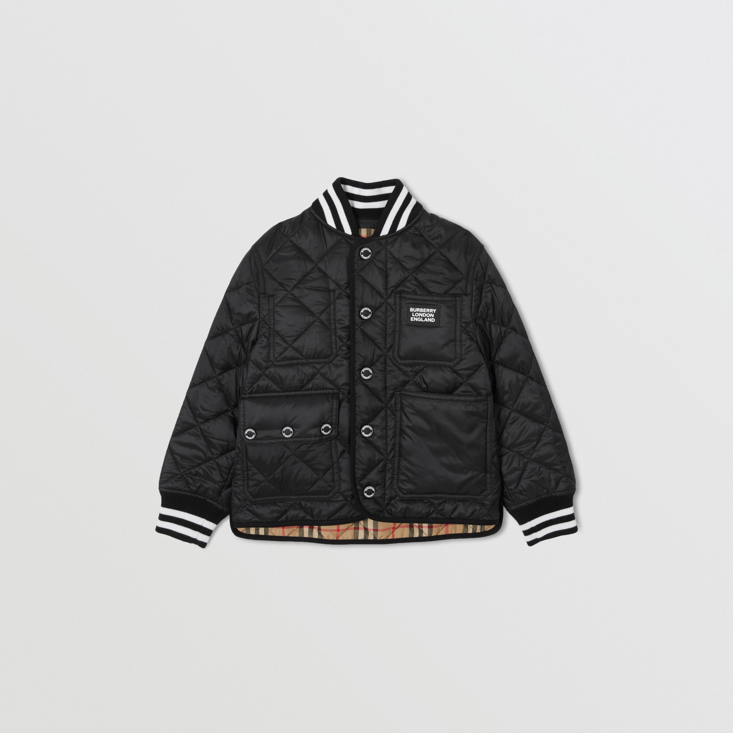 recycled quilted jacket