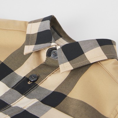 burberry green plaid shirt