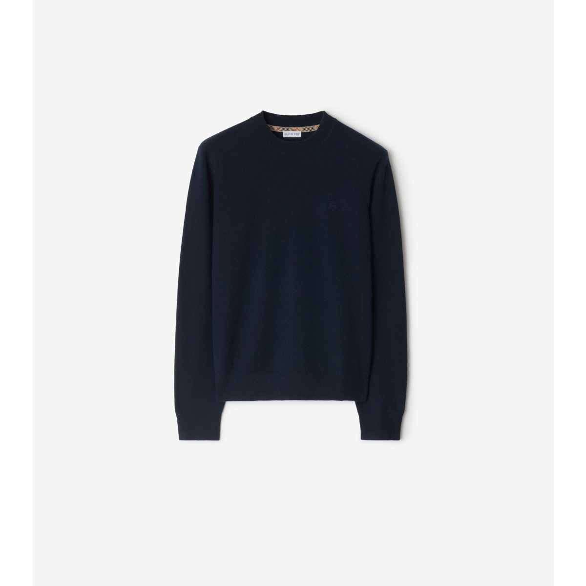  Check Cashmere Blend Sweater