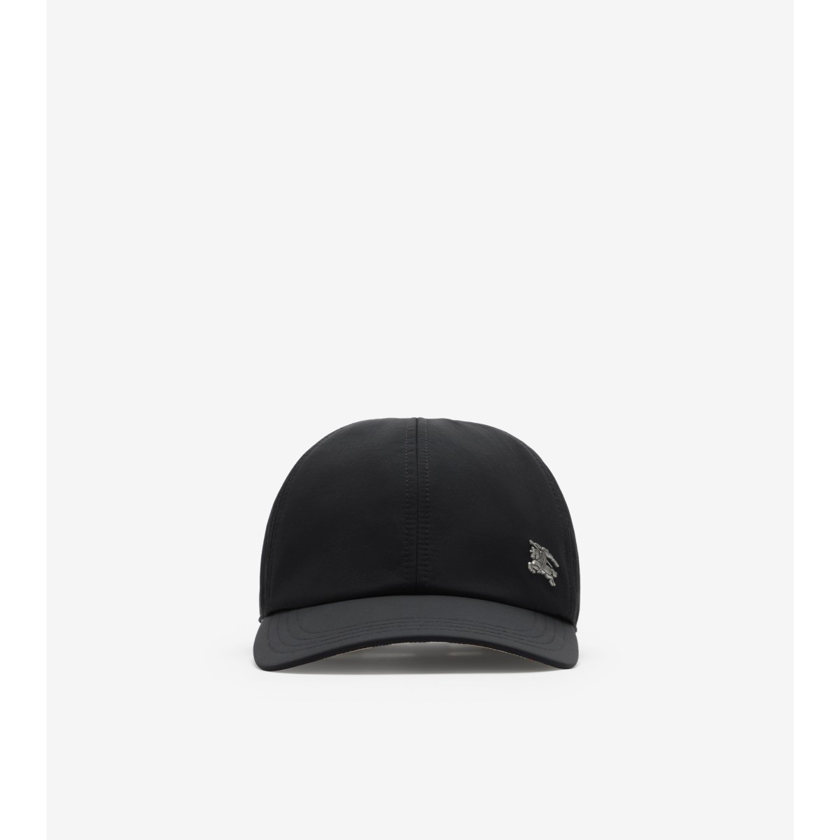  Check Nylon Baseball Cap