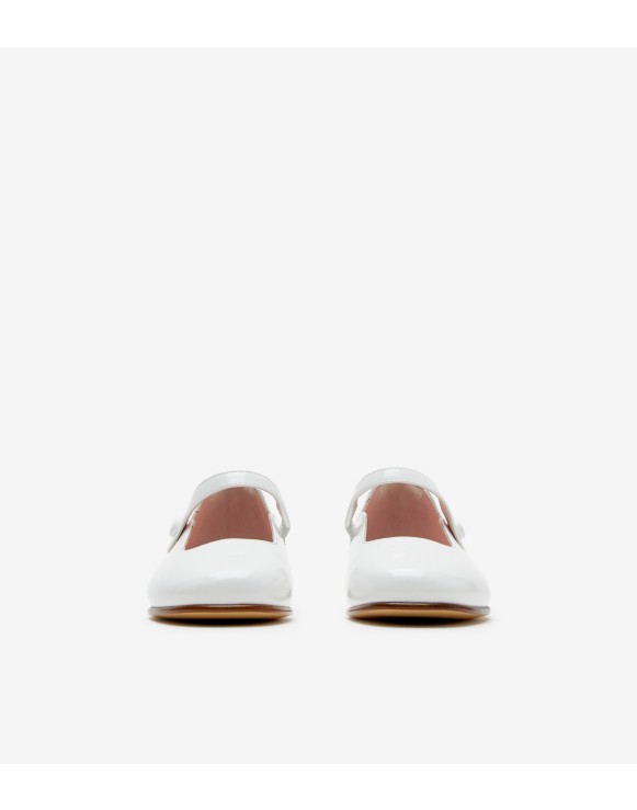 Babies plates en cuir