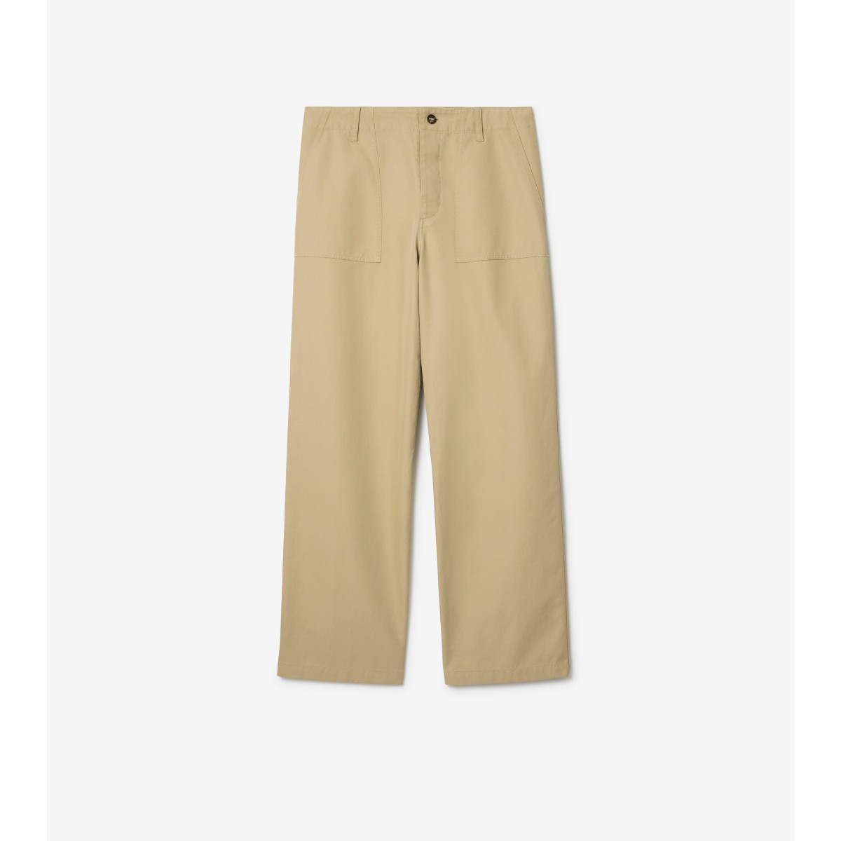  Check Gabardine Trousers