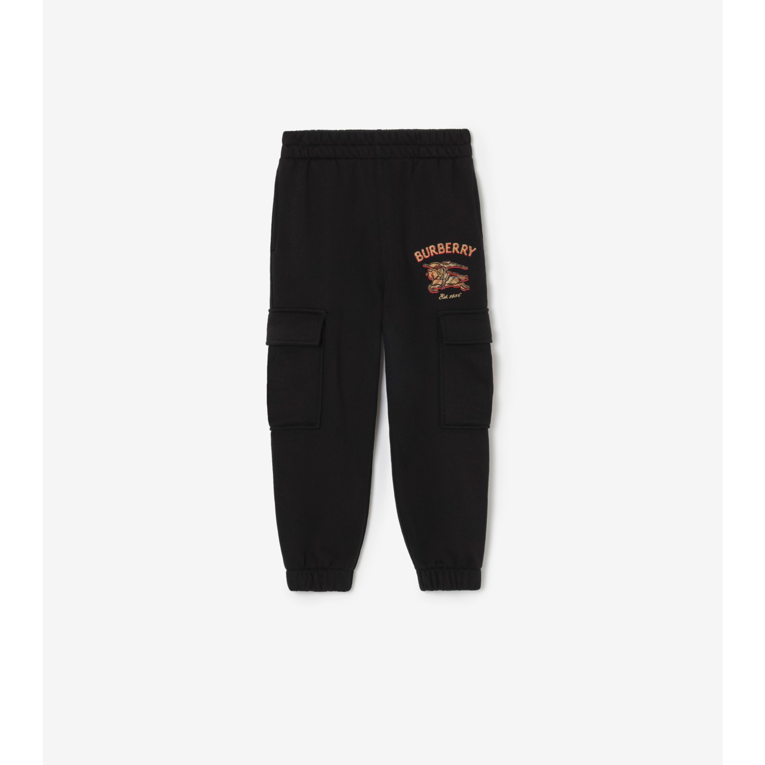 Pantalones deportivos en algodón con motivo Knight Check