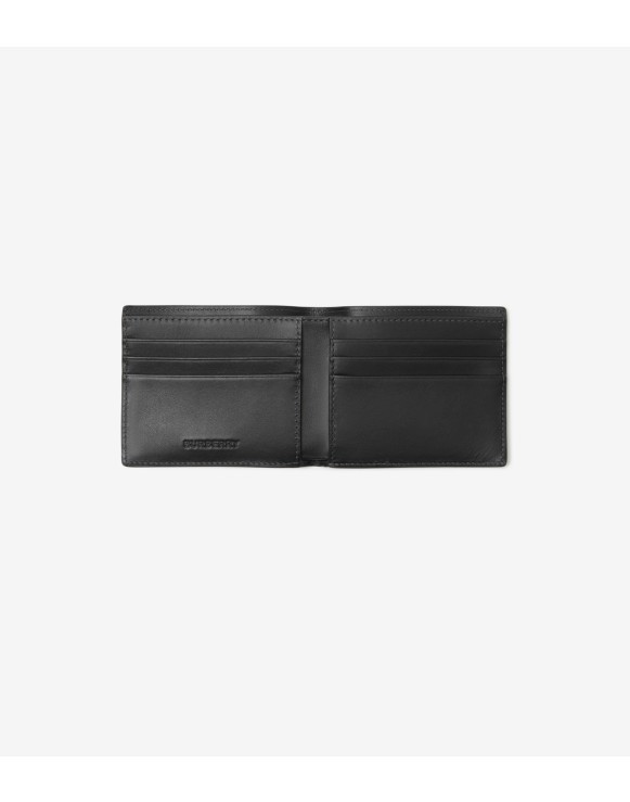 Burberry leather selling wallets for men