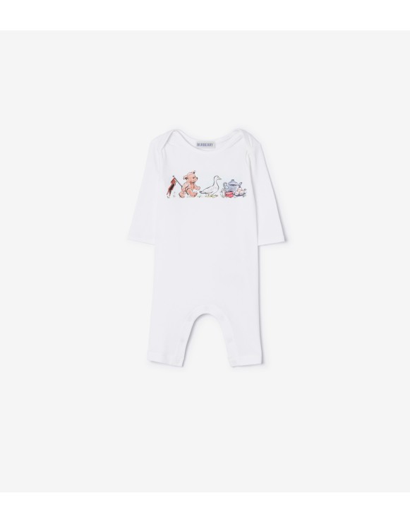Thomas Bear & Friends Stretch Cotton Jumpsuit