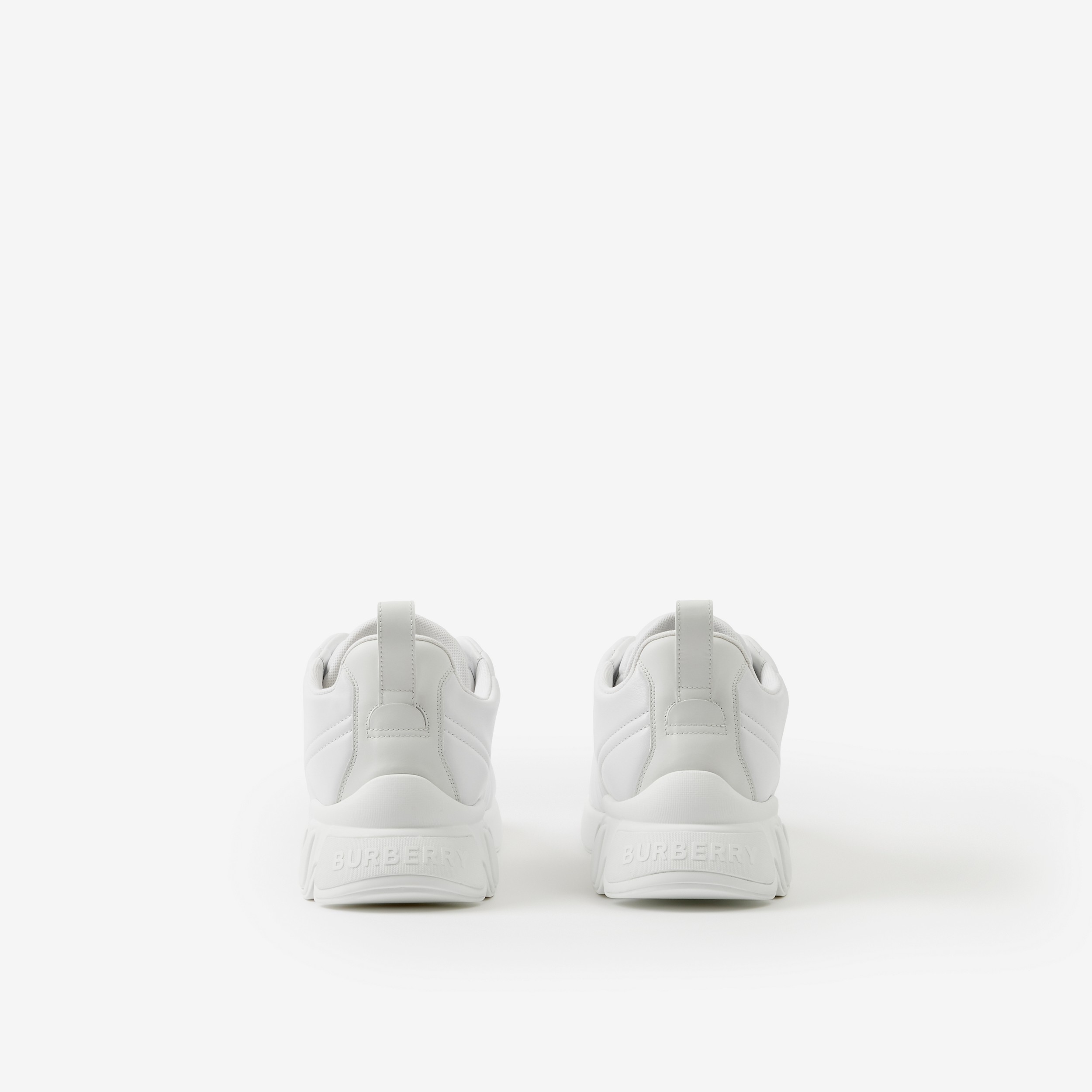 Sneaker Classic in pelle trapuntata (Bianco Ottico) | Sito ufficiale Burberry® - 3