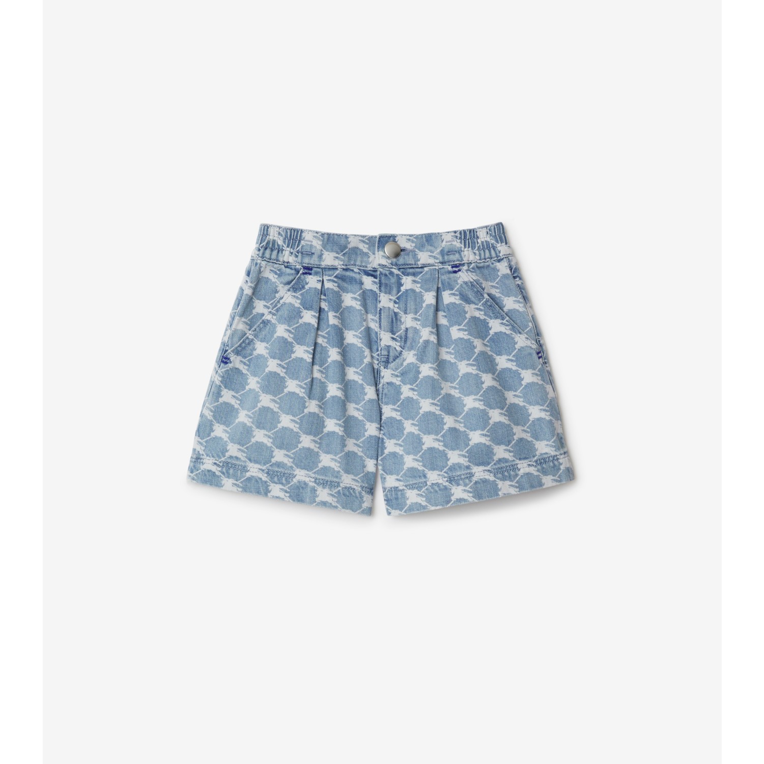 Blue burberry shorts sale