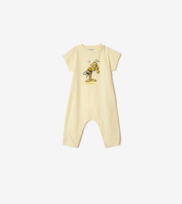 Burberry store Chet Icon Cotton Romper (18mo)