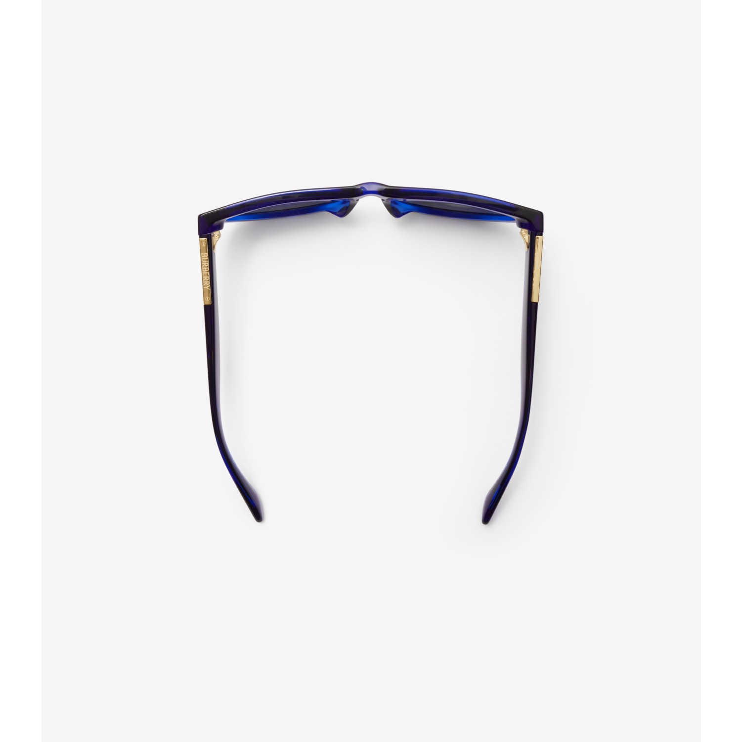 Linear Sunglasses in Navy Burberry Official