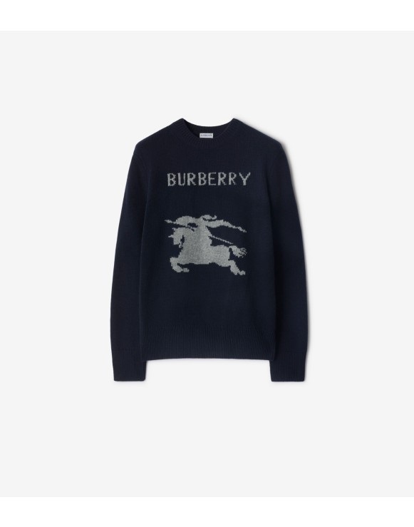 Woll-Kaschmir-Pullover mit EKD-Motiv