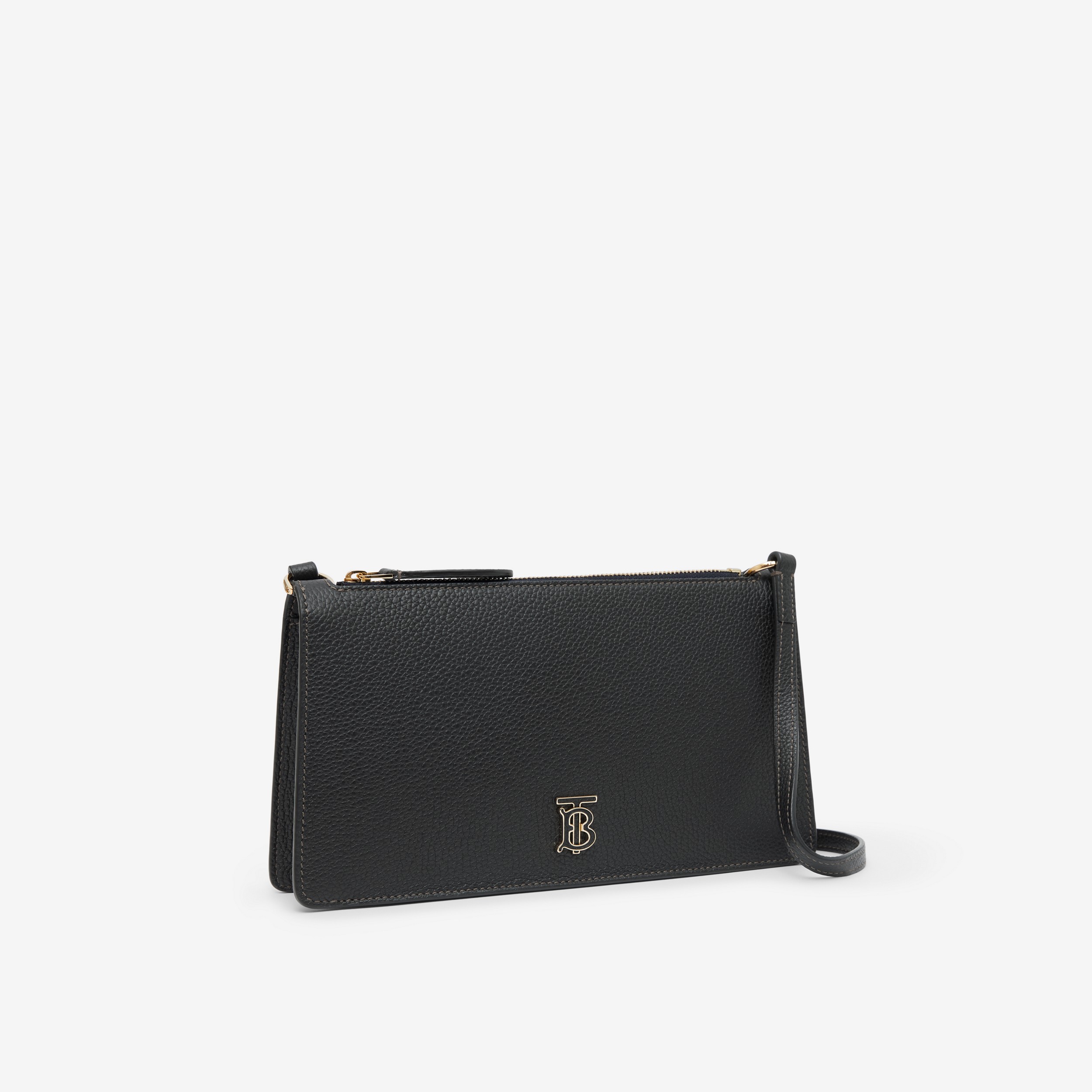 Mini TB Shoulder Pouch in Black - Women | Burberry® Official - 2