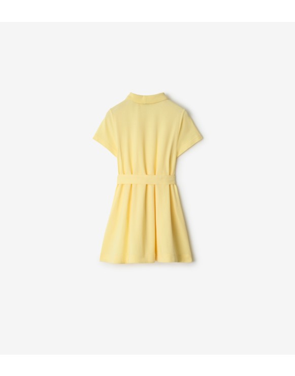 Cotton Polo Shirt Dress
