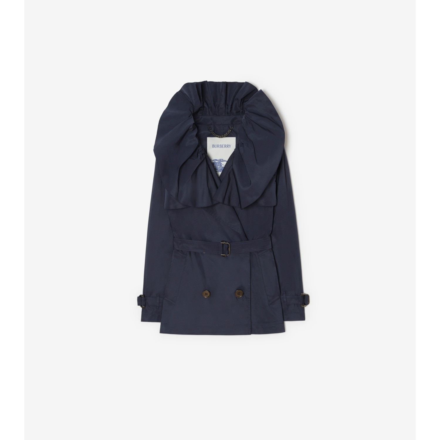 Faille Clare Trench Jacket