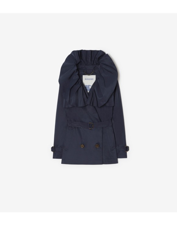 Faille Clare Trench Jacket