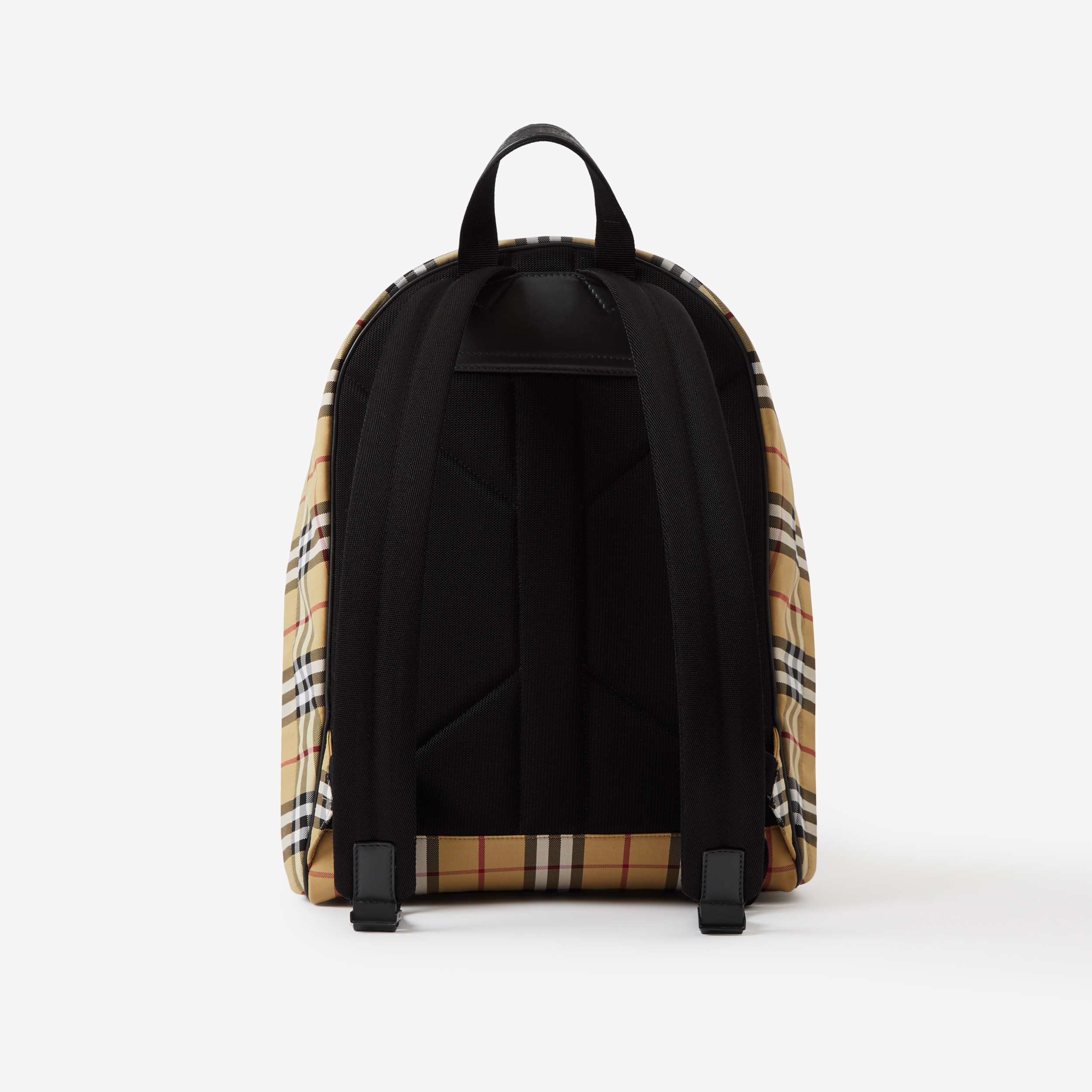 Check Backpack in Archive Beige - Men | Burberry® Official - 3