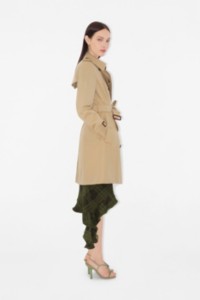 Woman wearing Chelsea Heritage Mid-Length Trench Coat 