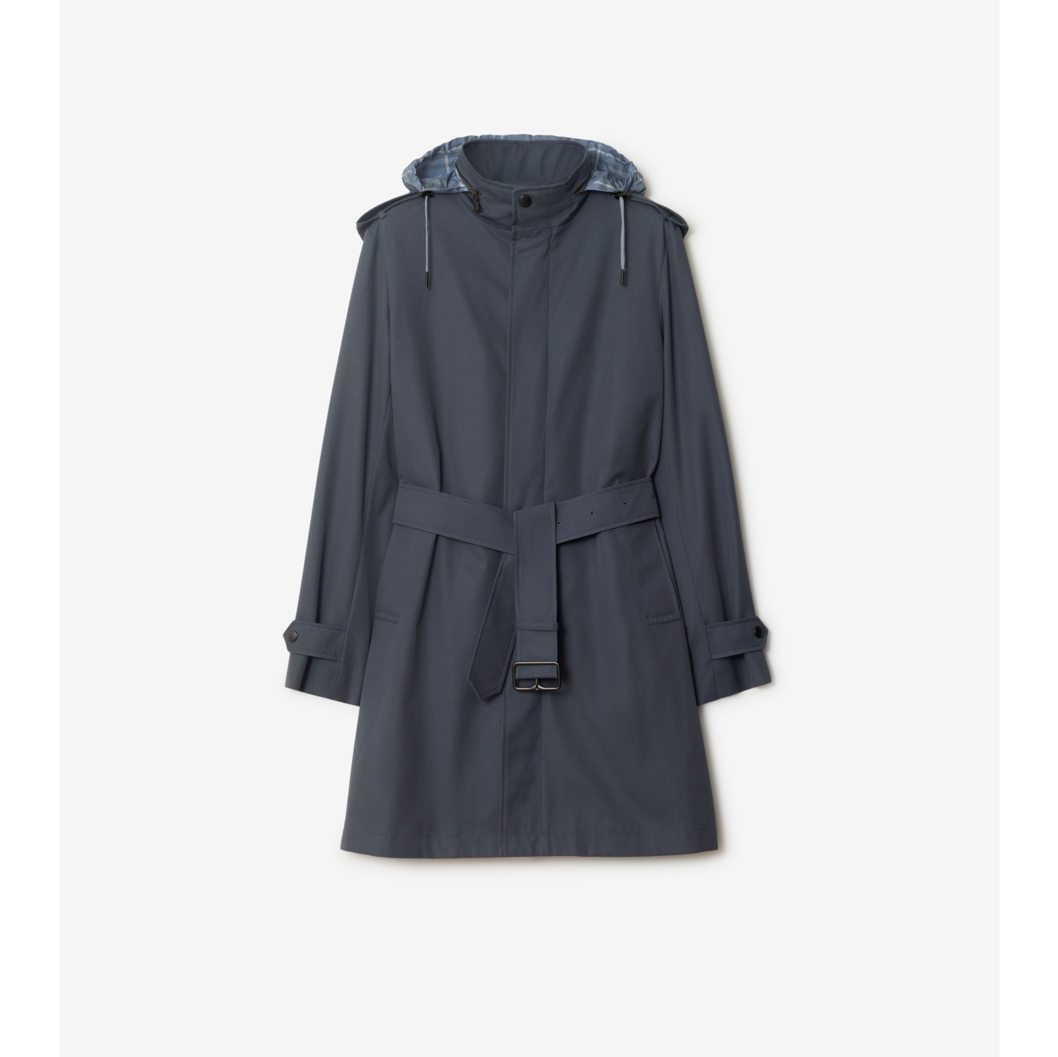 Mid-length Cotton Trench Coat