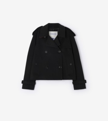 Cropped Cashmere Mayfair Trench Jacket ®