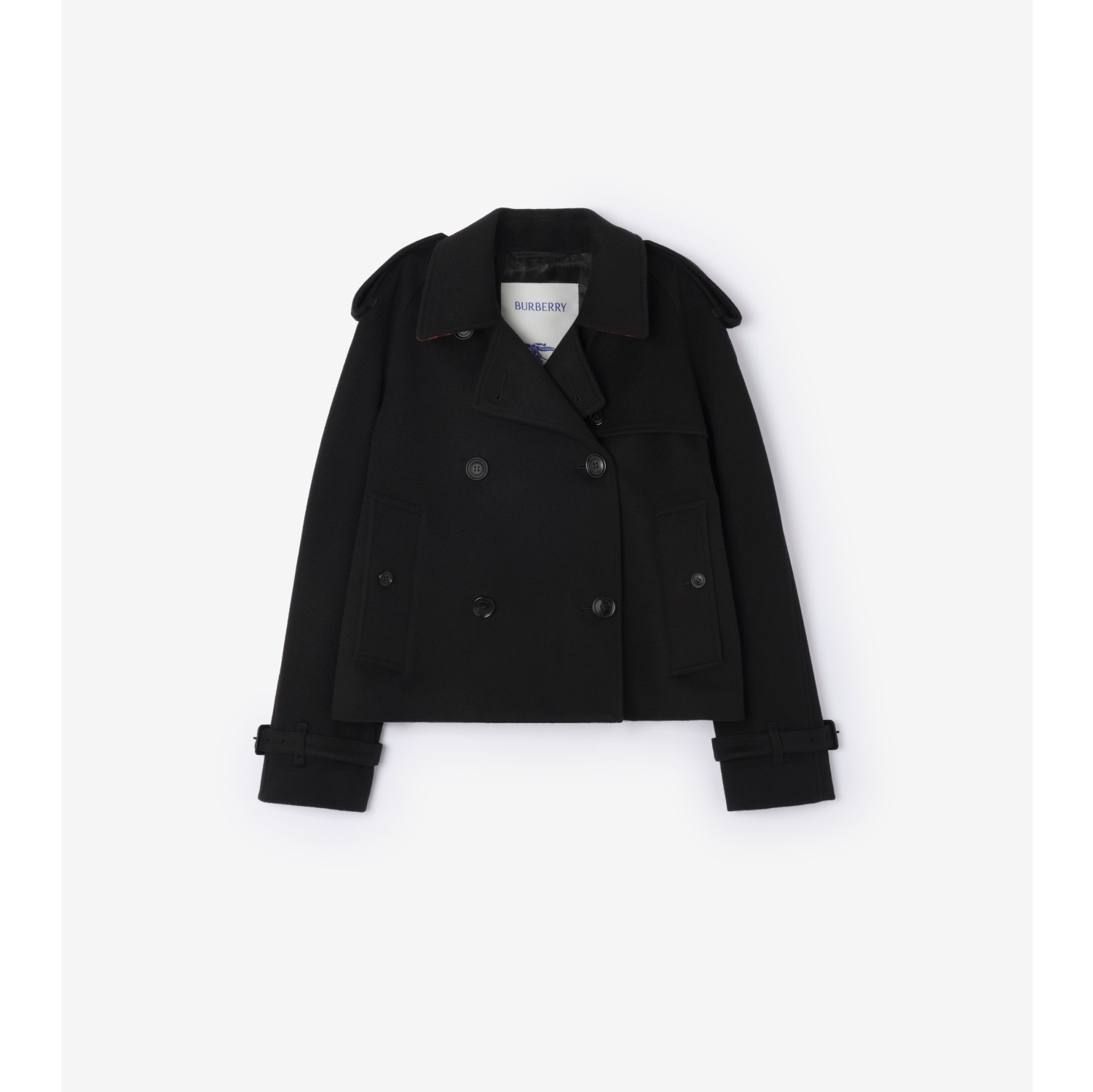 Cropped Cashmere Mayfair Trench Jacket