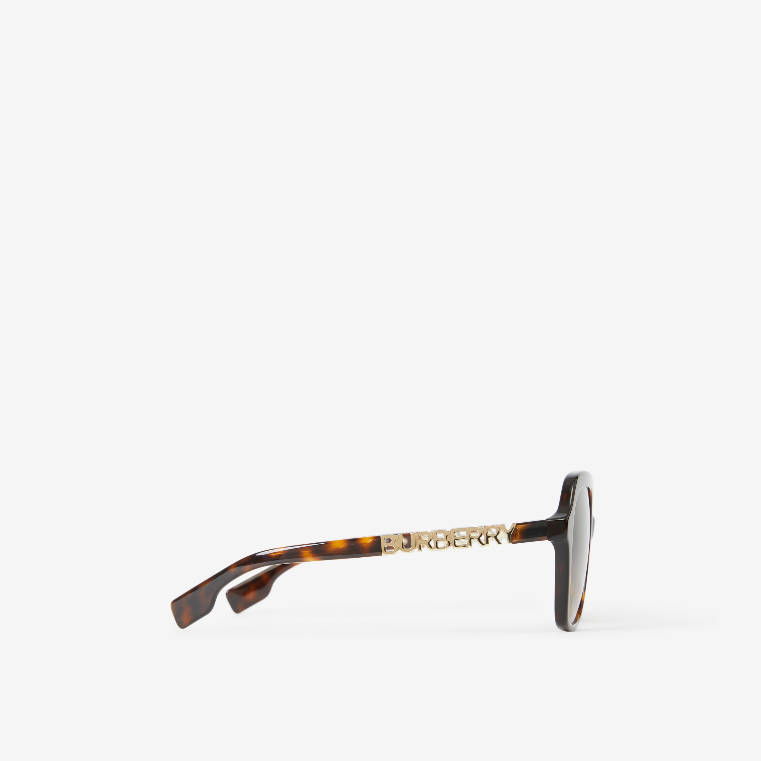 Gafas de sol oversize con montura cuadrada (Carey) - Mujer | Burberry® oficial - 2