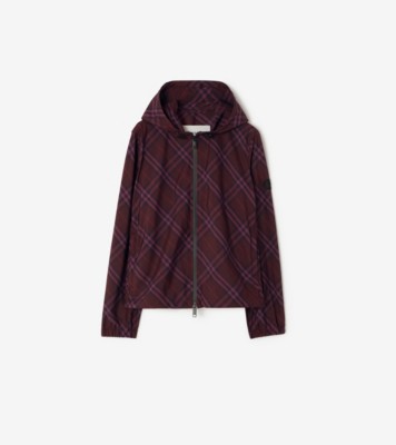 Check Salcombe Hooded Jacket