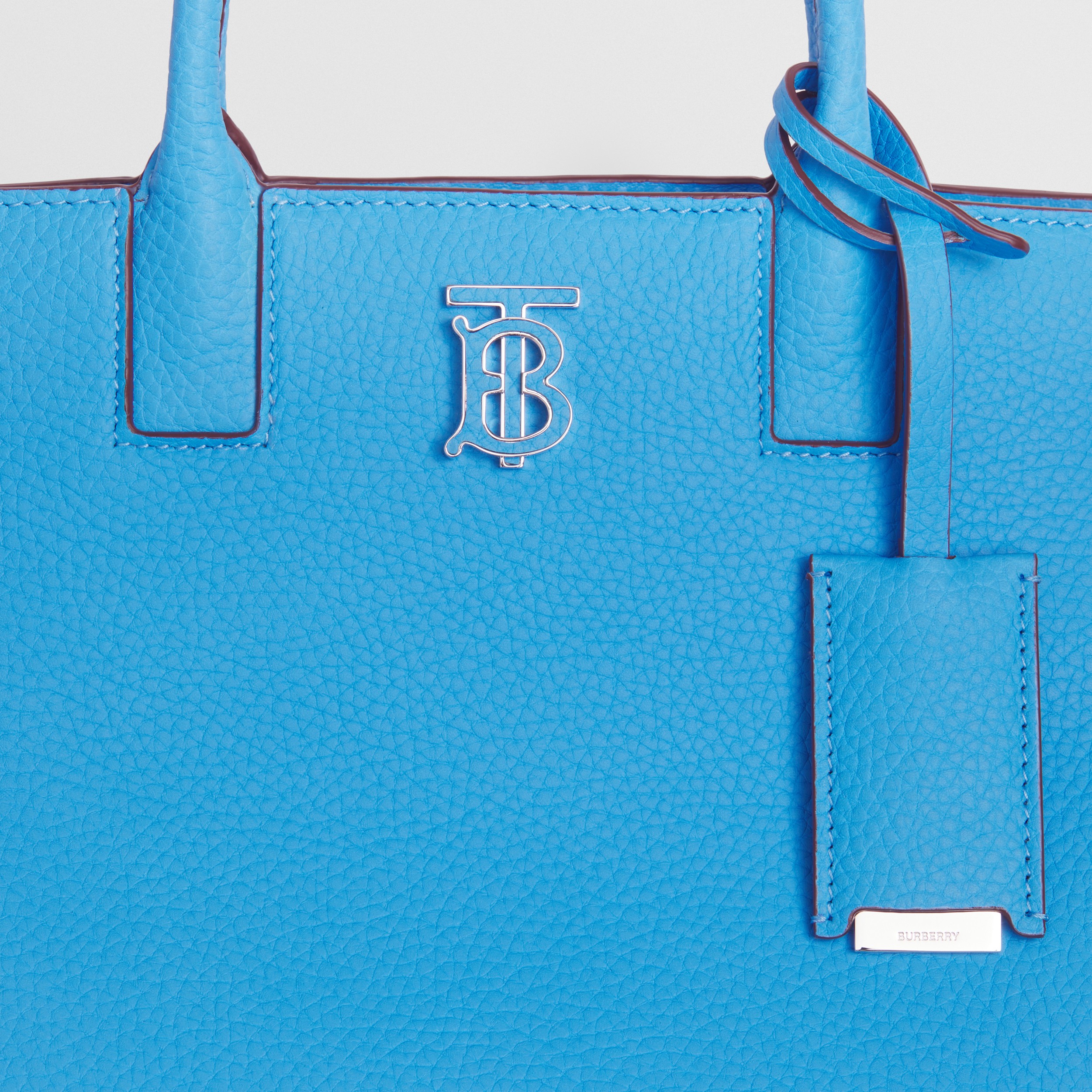 Mini Leather Frances Bag in Bright Sky Blue - Women | Burberry® Official - 2