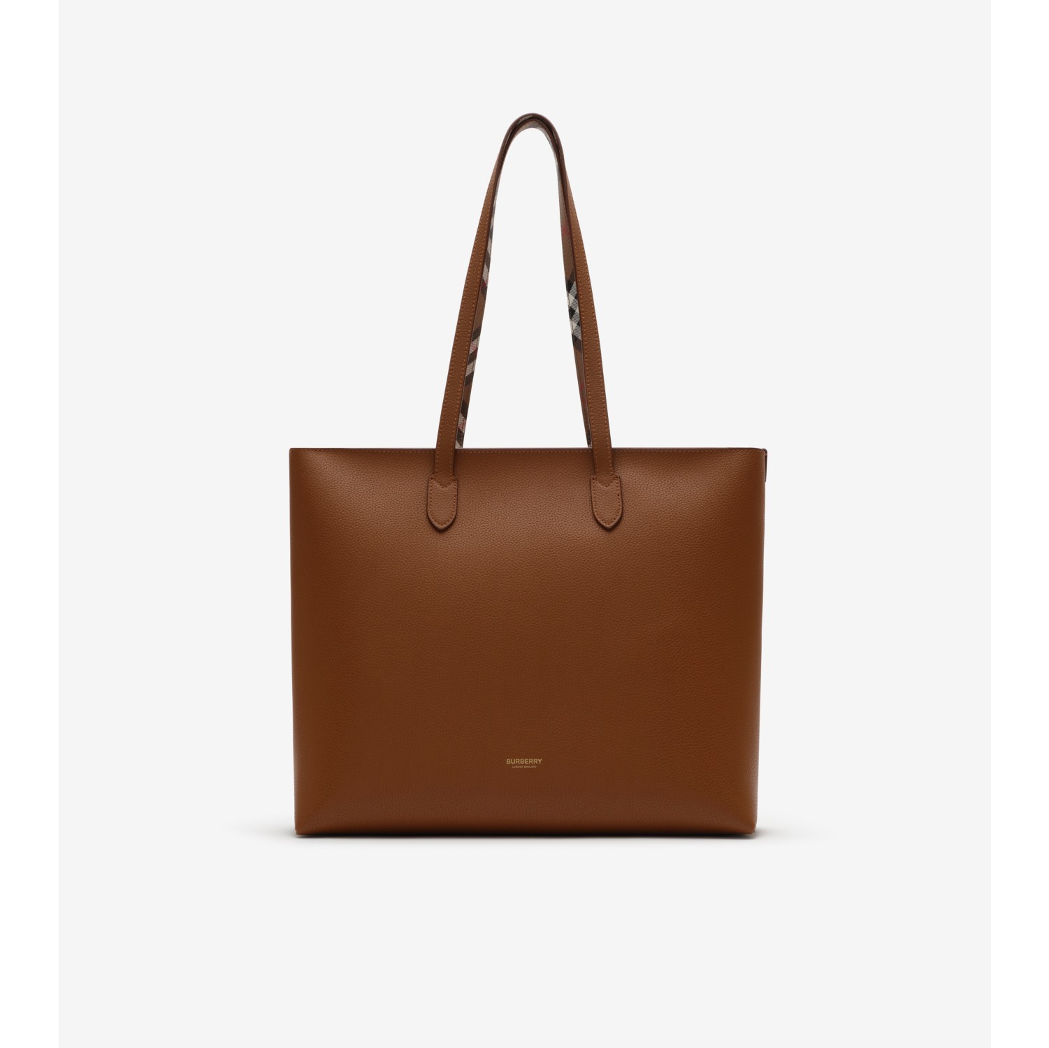 ミディアム チェックライニング トート