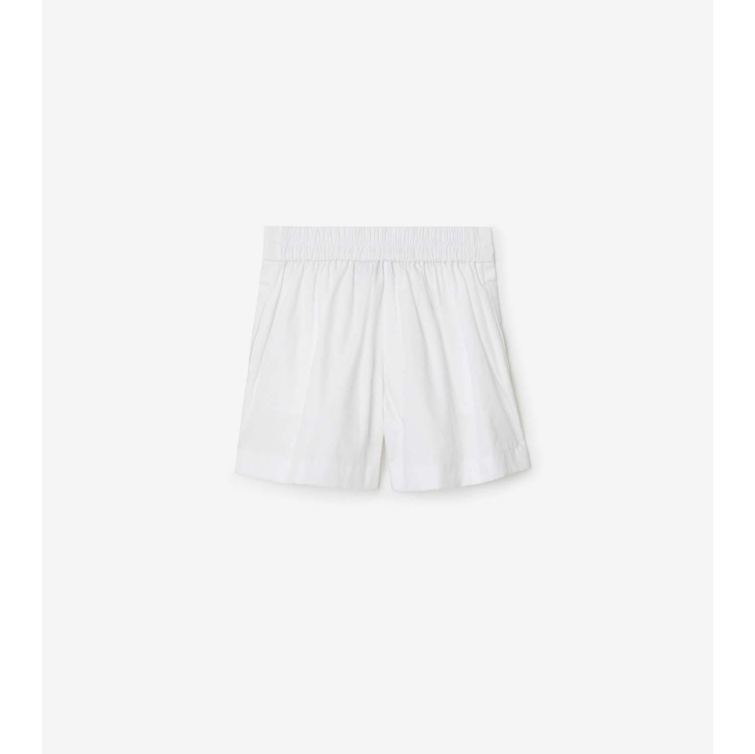 EKD Pleated Cotton Shorts