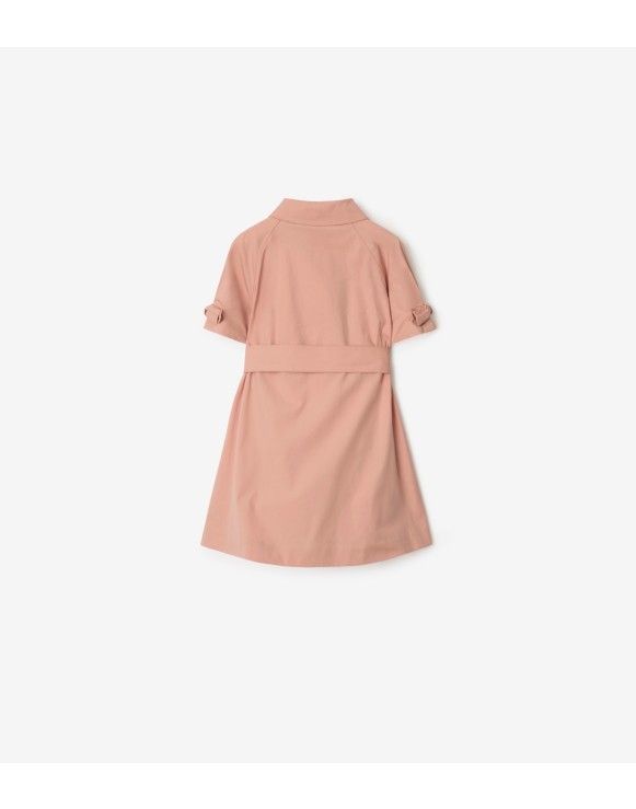 Robe trench en coton stretch