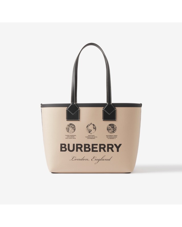 トート | キャンバス＆レザー | Burberry® 公式サイト