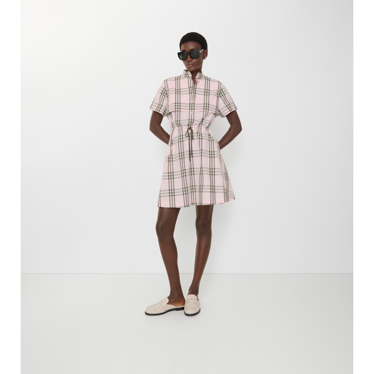 Check Cotton Dress - thumbnail 5